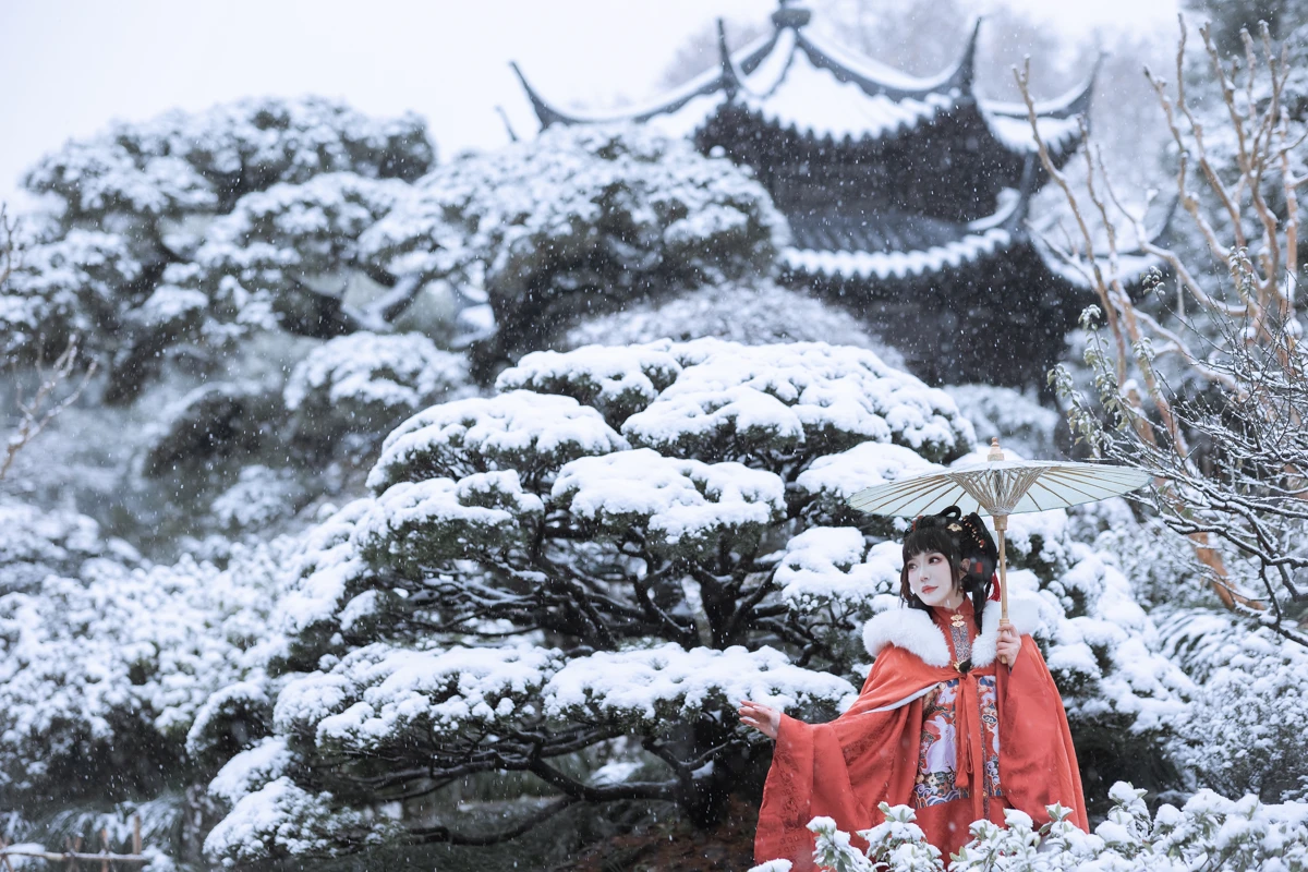 [YITUYU] 2023.01.31 Vol.2934 The first snow in Lin'an Lulu haley#[37P]-8