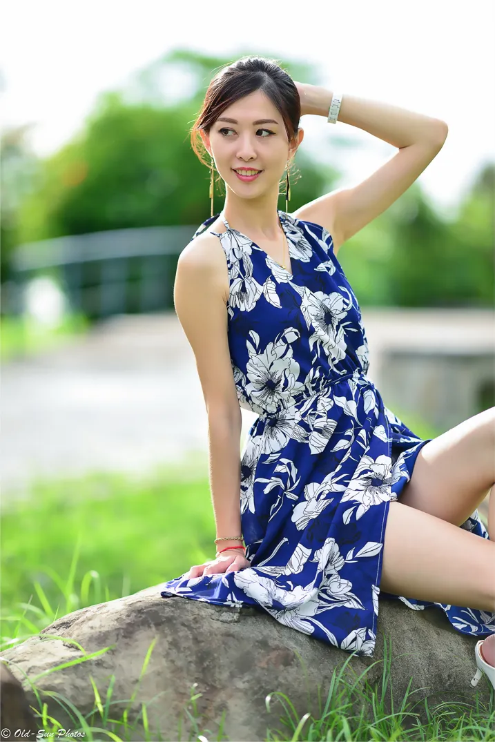 [Mzsock] NO.196 Zhao Tingting dress with cool and high legs street photography#[105P]-27