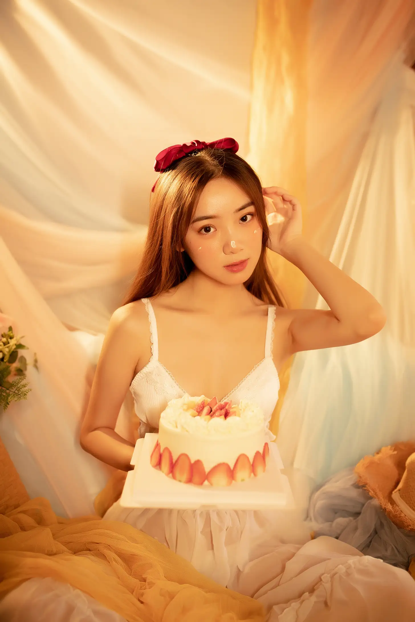 [YITUYU] 2022.08.26 Vol.1792 – Strawberry flavored cake I don't brush birds#[23P]-6