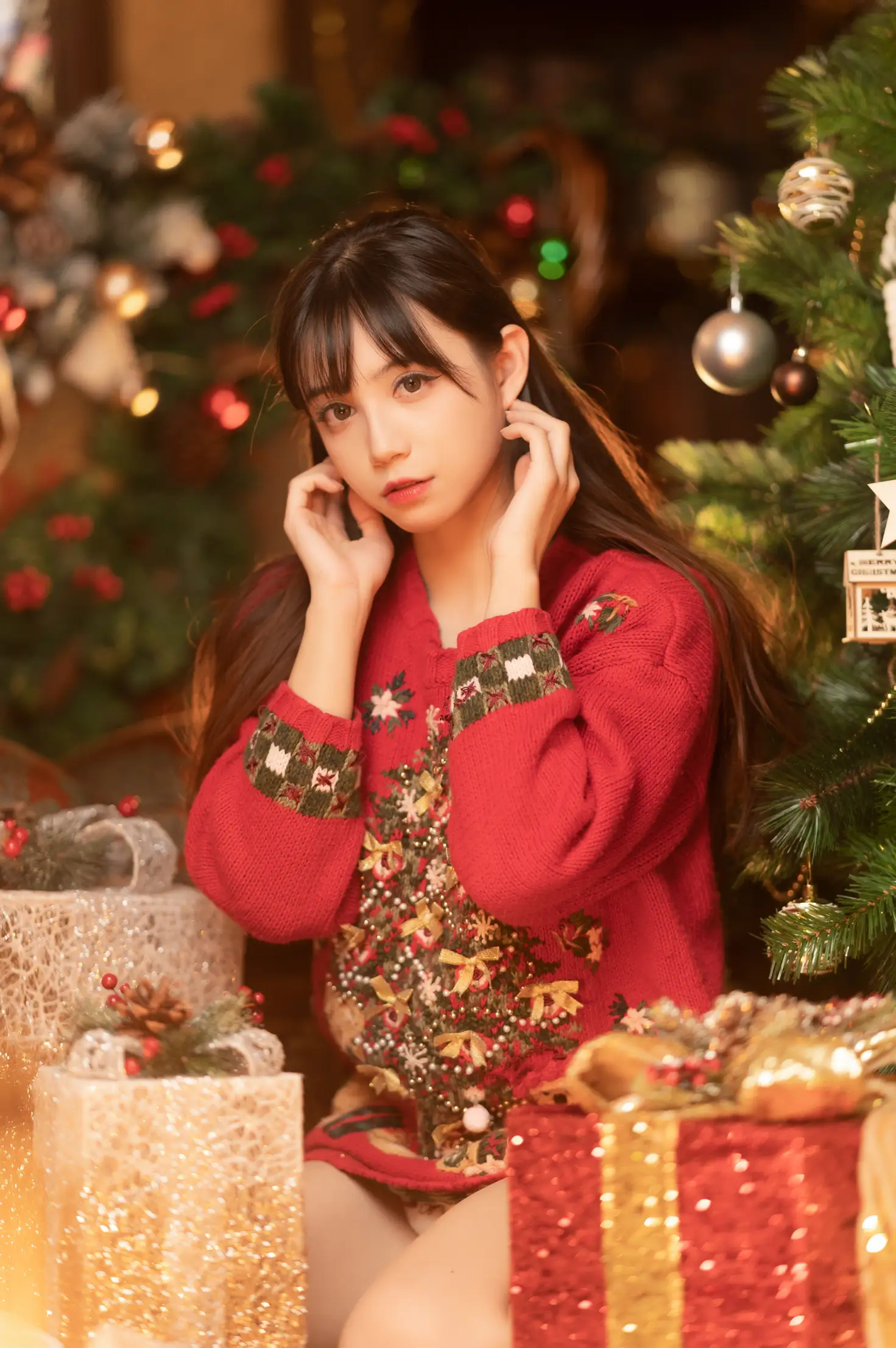 [YITUYU] 2022.05.26 Vol.0988 – Red Christmas Two plus six#[38P]-24